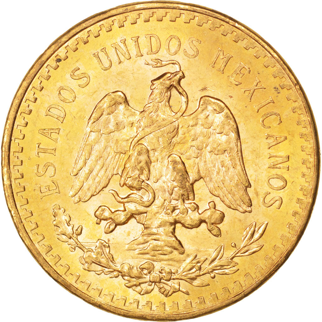 Mexico, 50 Pesos, 1946, Mexico City, MS(60-62), Gold, KM:481