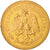 Munten, Mexico, 50 Pesos, 1929, Mexico City, PR, Goud, KM:481