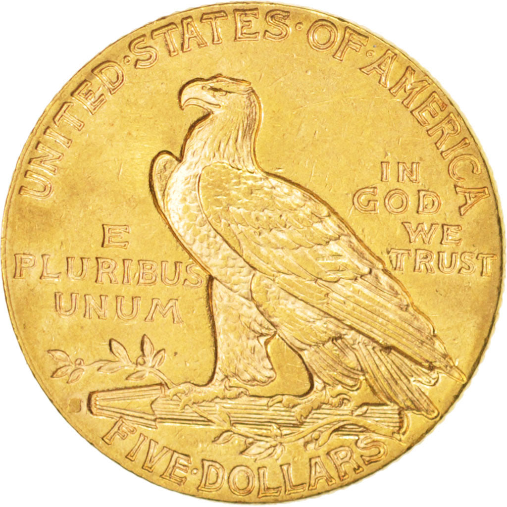 Vereinigte Staaten, Indian Head, $5, Half Eagle, 1912, San Francisco, SS, KM:129