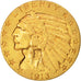 United States, Indian Head, $5, 1913, Philadelphia, EF(40-45), Gold, KM:129