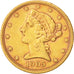 Vereinigte Staaten, Coronet Head, $5, 1905, San Francisco, SS+, KM:101