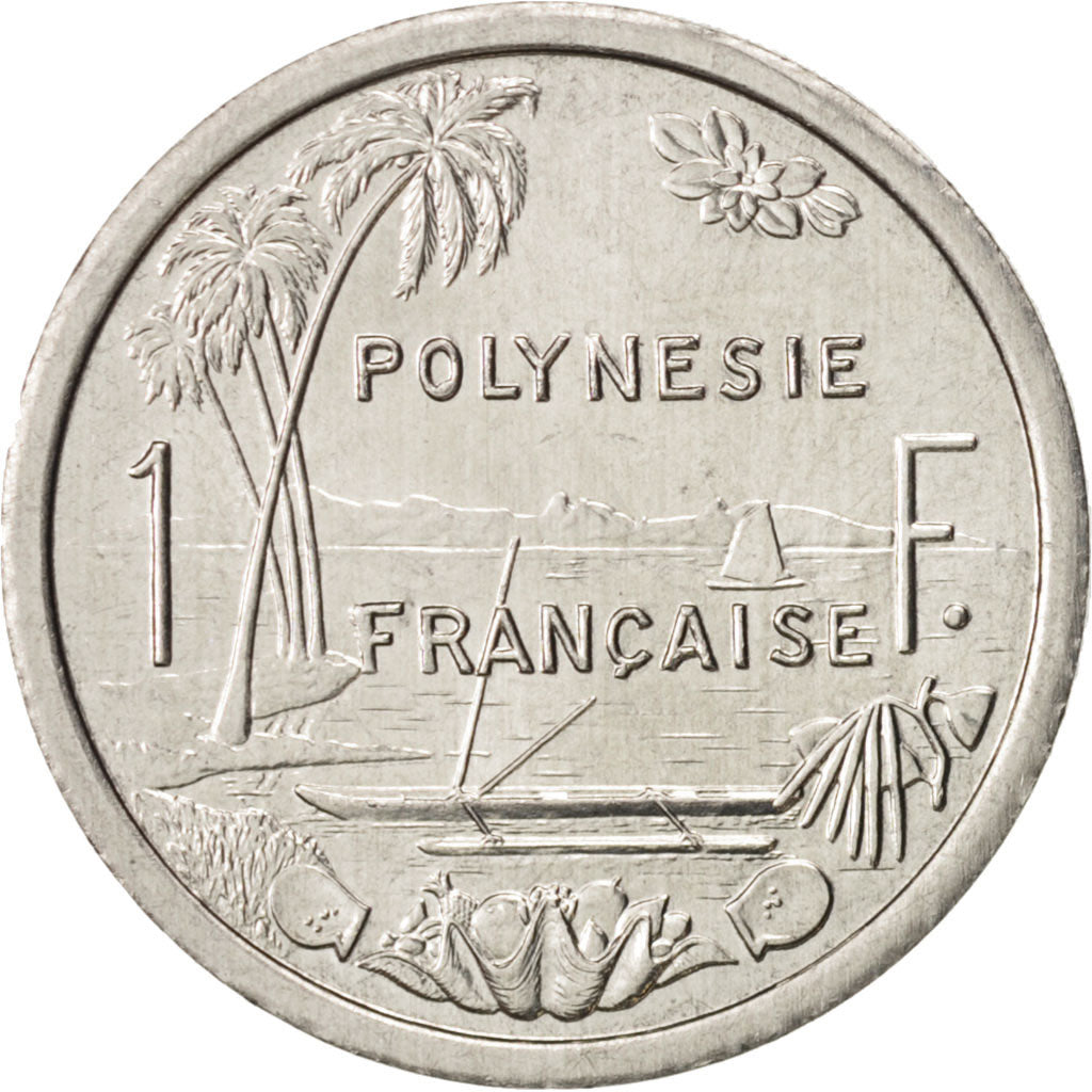 Coin, French Polynesia, Franc, 2003, Paris, MS(65-70), Aluminum, KM:11