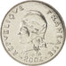 Monnaie, French Polynesia, 20 Francs, 2004, Paris, SPL+, Nickel, KM:9