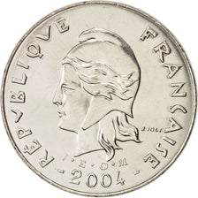 French Polynesia, 50 Francs, 2004, Paris, MS(65-70), Nickel, KM:13