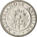 Coin, Netherlands Antilles, Beatrix, 10 Cents, 2004, MS(65-70), Nickel Bonded