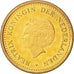 Coin, Netherlands Antilles, Beatrix, Gulden, 2004, MS(65-70), Aureate Steel