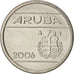 Moneta, Aruba, Beatrix, 5 Cents, 2006, Utrecht, MS(65-70), Stal niklowana, KM:1