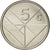 Coin, Aruba, Beatrix, 5 Cents, 2006, Utrecht, MS(65-70), Nickel Bonded Steel