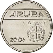 Moneta, Aruba, Beatrix, 10 Cents, 2006, Utrecht, SPL+, Acciaio lega nichel, KM:2