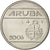 Münze, Aruba, Beatrix, 10 Cents, 2006, Utrecht, UNZ+, Nickel Bonded Steel, KM:2