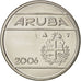 Münze, Aruba, Beatrix, 10 Cents, 2006, Utrecht, UNZ+, Nickel Bonded Steel, KM:2