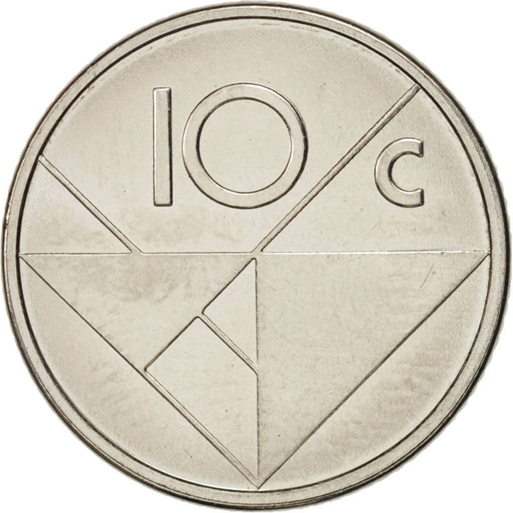 Moneta, Aruba, Beatrix, 10 Cents, 2006, Utrecht, SPL+, Acciaio lega nichel, KM:2