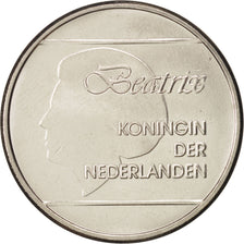 Aruba, Beatrix, Florin, 2006, Utrecht, MS(63), Nickel Bonded Steel, KM:5