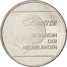 Aruba, Beatrix, 2-1/2 Florin, 1988, Utrecht, UNZ, Nickel Bonded Steel, KM:6