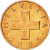Coin, Switzerland, Rappen, 2005, Bern, MS(65-70), Bronze, KM:46