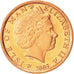Isola di Man, Elizabeth II, Penny, 2005, Pobjoy Mint, FDC, Acciaio placcato