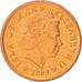 Isle of Man, Elizabeth II, 2 Pence, 2003, Pobjoy Mint, MS(64), Copper Plated