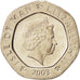 Isle of Man, Elizabeth II, 20 Pence, 2003, Pobjoy Mint, MS(64), Copper-nickel