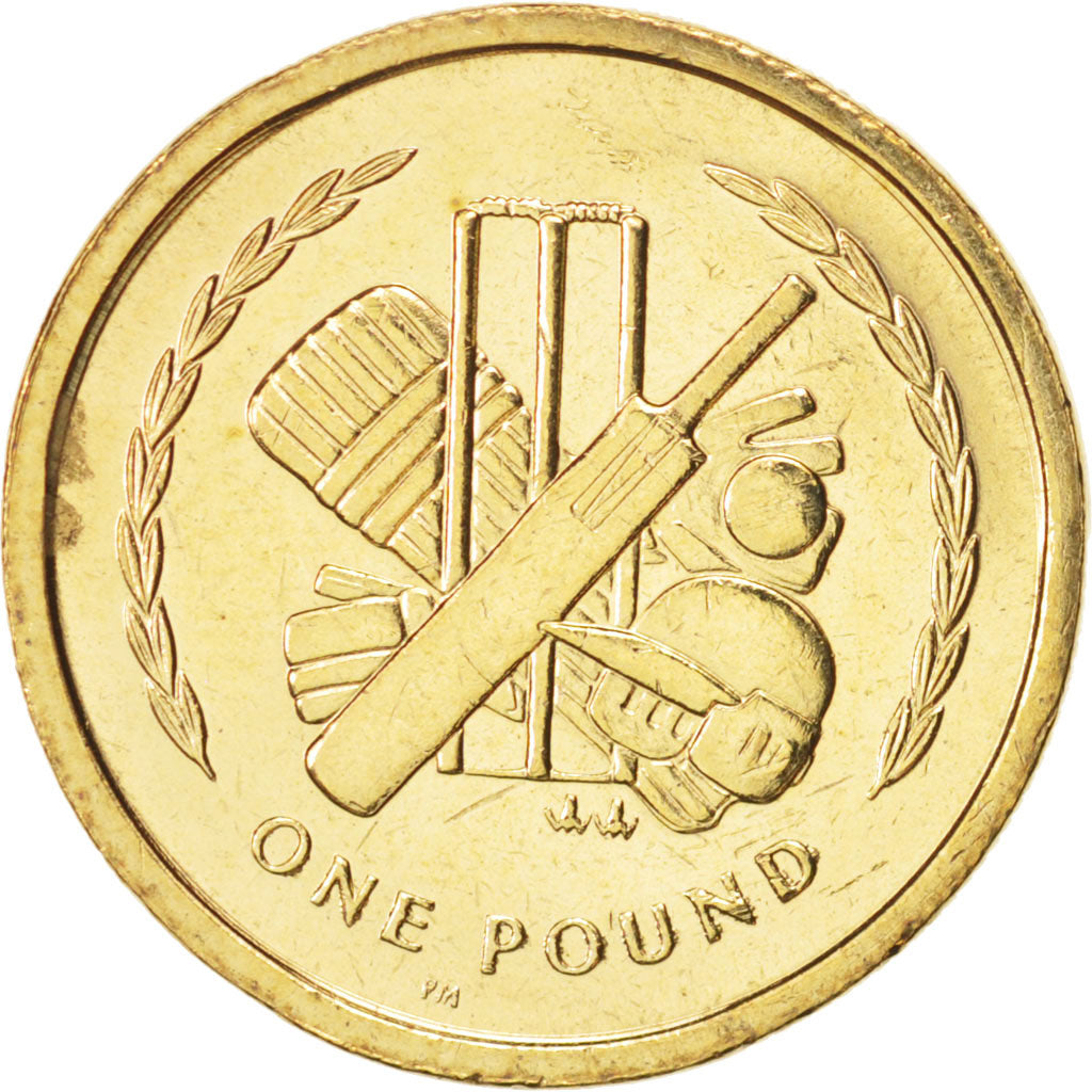 Isle of Man, Elizabeth II, Pound, 1998, Pobjoy Mint, MS(60-62), Nickel-brass