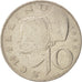 Coin, Austria, 10 Schilling, 1989, AU(50-53), Copper-Nickel Plated Nickel