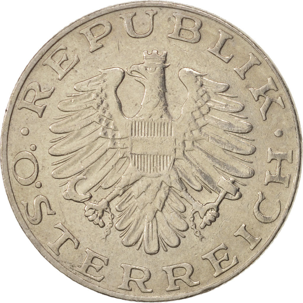 Coin, Austria, 10 Schilling, 1989, AU(50-53), Copper-Nickel Plated Nickel