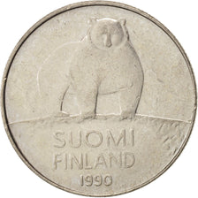 Finland, 50 Penniä, 1990, AU(55-58), Copper-nickel, KM:66