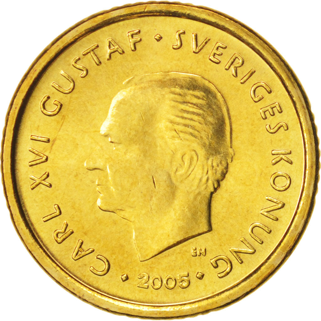 Sweden, Carl XVI Gustaf, 10 Kronor, 2005, Eskilstuna, MS(65-70)