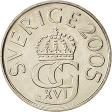 Sweden, Carl XVI Gustaf, 5 Kronor, 2005, MS(65-70), Copper-Nickel Clad Nickel