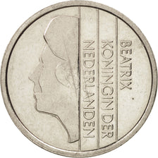 Coin, Netherlands, Beatrix, 25 Cents, 2000, AU(55-58), Nickel, KM:204