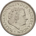 Moneda, Países Bajos, Juliana, Gulden, 1980, MBC+, Níquel, KM:184a