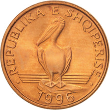 Albania, Lek, 1996, MS(64), Bronze, KM:75