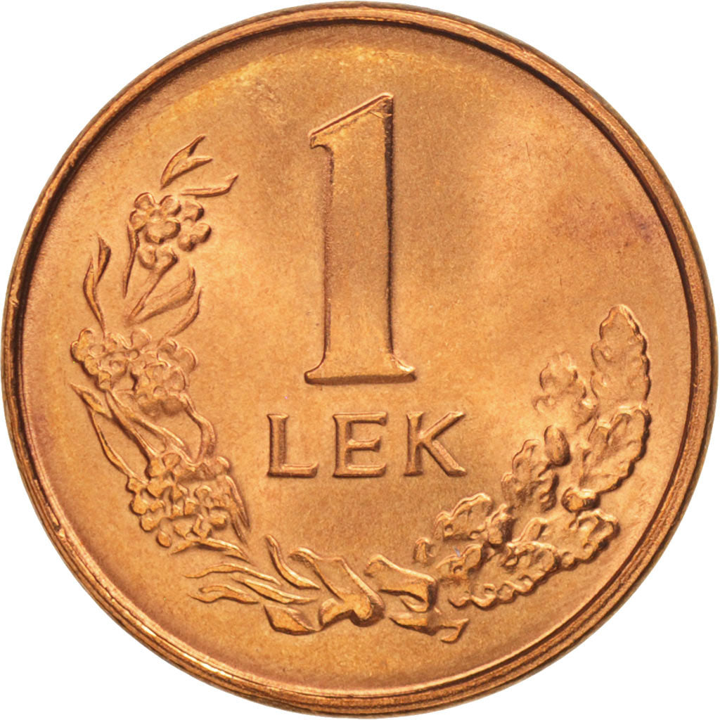 Albania, Lek, 1996, MS(64), Bronze, KM:75