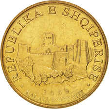 Coin, Albania, 10 Lekë, 2000, MS(63), Aluminum-Bronze, KM:77