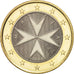 Malta, Euro, 2008, SPL+, Bi-metallico, KM:131