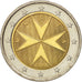 Malta, 2 Euro, 2008, SPL+, Bi-metallico, KM:132