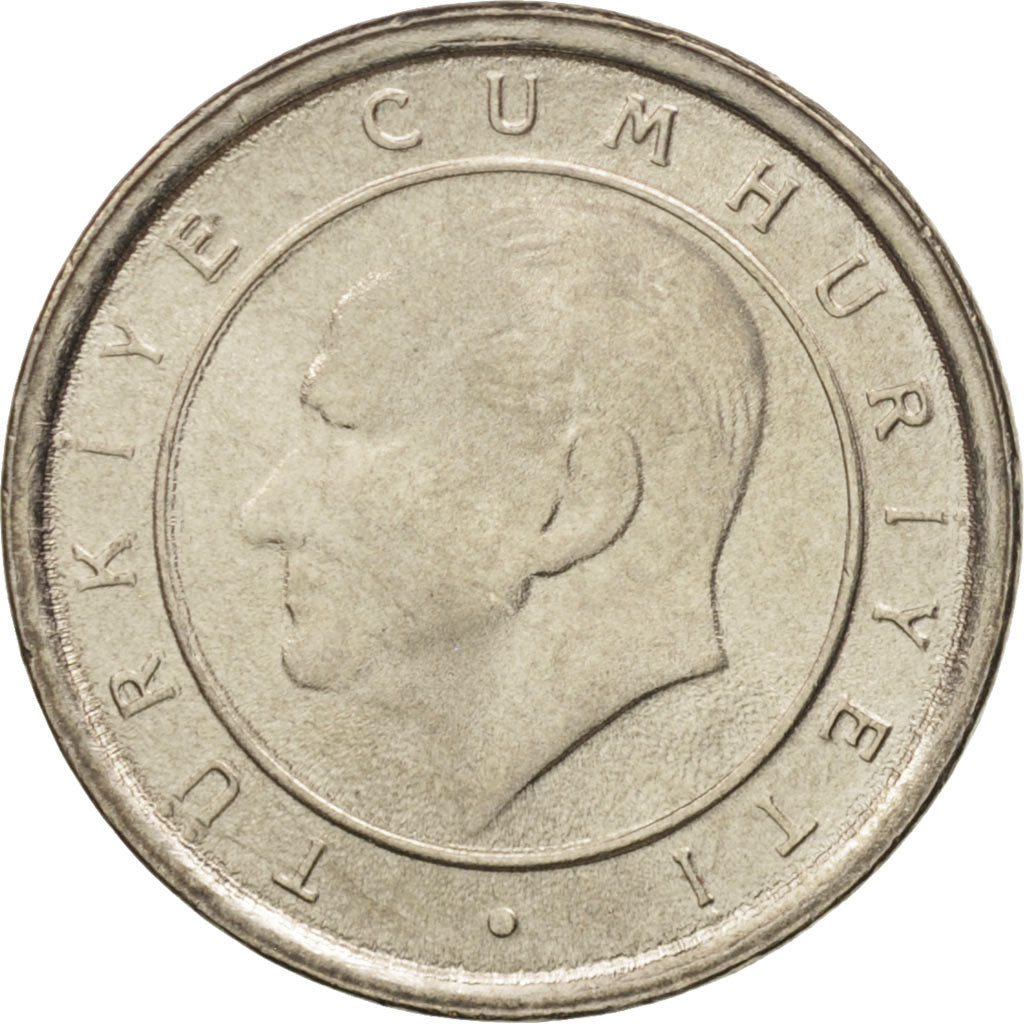 Monnaie, Turquie, 5 New Kurus, 2005, Istanbul, FDC, Copper-Nickel-Zinc, KM:1165