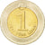 Moneta, Turcja, New Lira, 2005, Istanbul, MS(64), Bimetaliczny, KM:1169
