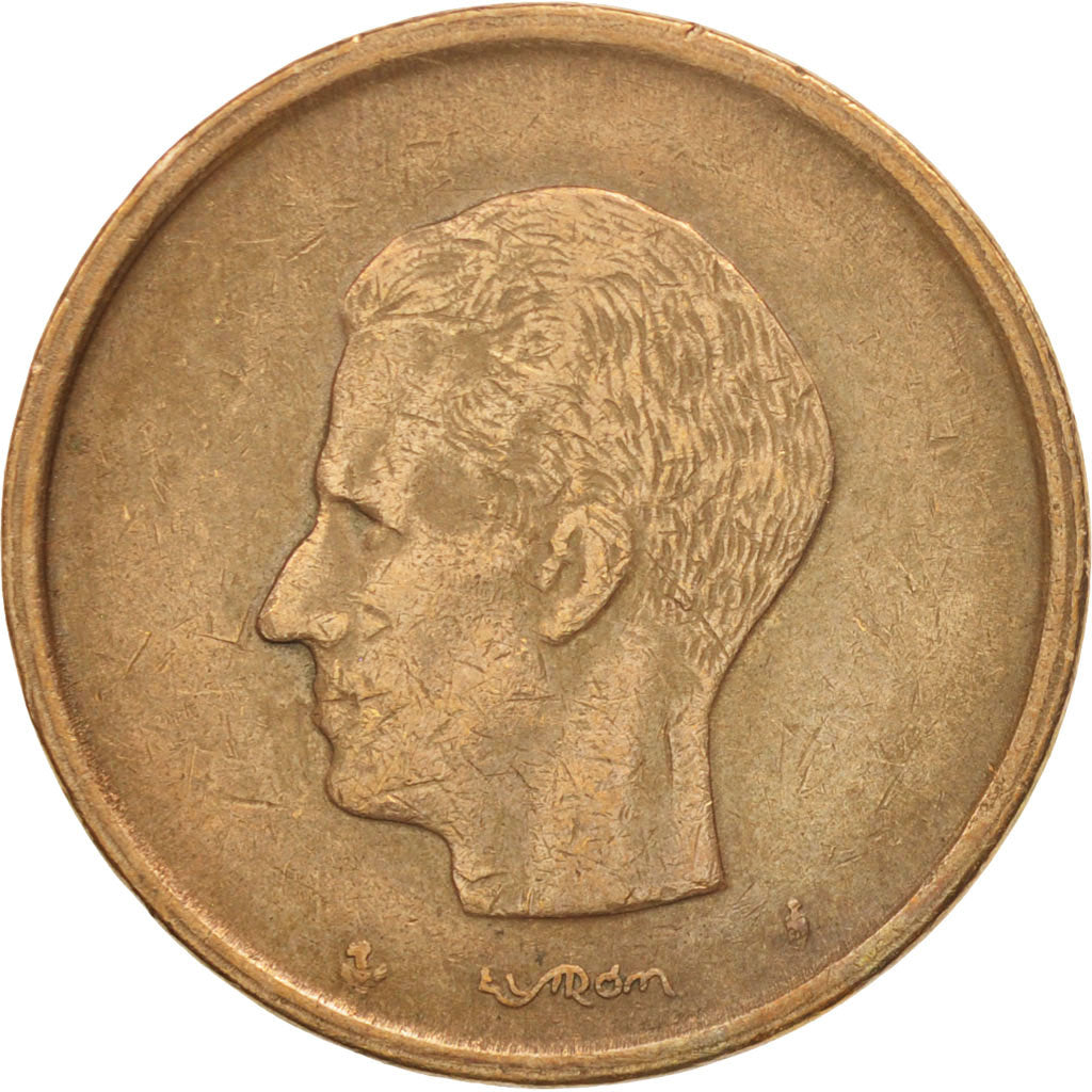 Coin, Belgium, 20 Francs, 20 Frank, 1982, EF(40-45), Nickel-Bronze, KM:159