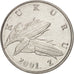 Coin, Croatia, Lipa, 2001, MS(64), Aluminum, KM:3