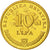 Monnaie, Croatie, 10 Lipa, 2005, SPL+, Brass plated steel, KM:6
