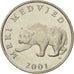 Croatia, 5 Kuna, 2001, MS(64), Copper-Nickel-Zinc, KM:11