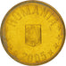 Coin, Romania, Ban, 2005, MS(63), Brass plated steel, KM:189
