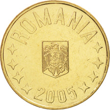 Coin, Romania, 50 Bani, 2005, Bucharest, MS(63), Nickel-brass, KM:192