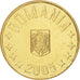 Coin, Romania, 50 Bani, 2005, Bucharest, MS(63), Nickel-brass, KM:192