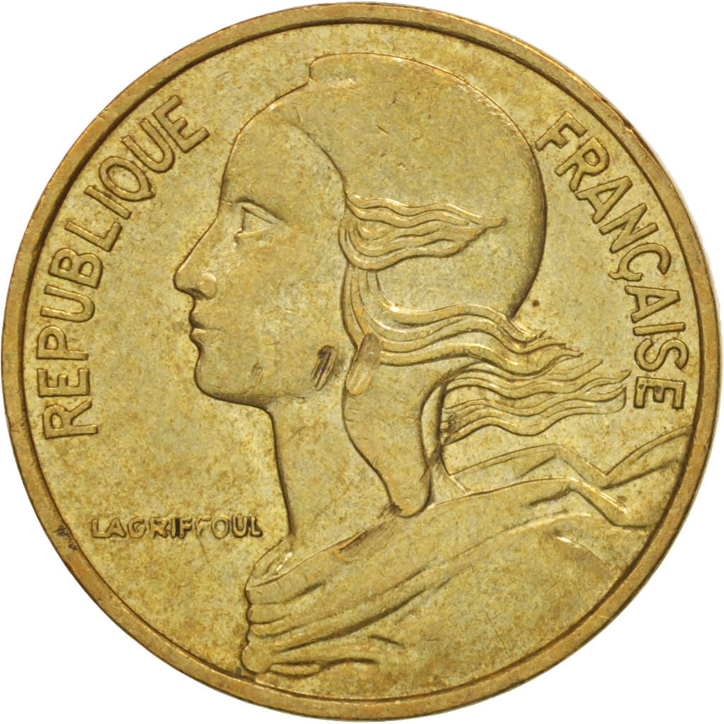 Coin, France, Marianne, 5 Centimes, 1987, Paris, AU(55-58), Aluminum-Bronze