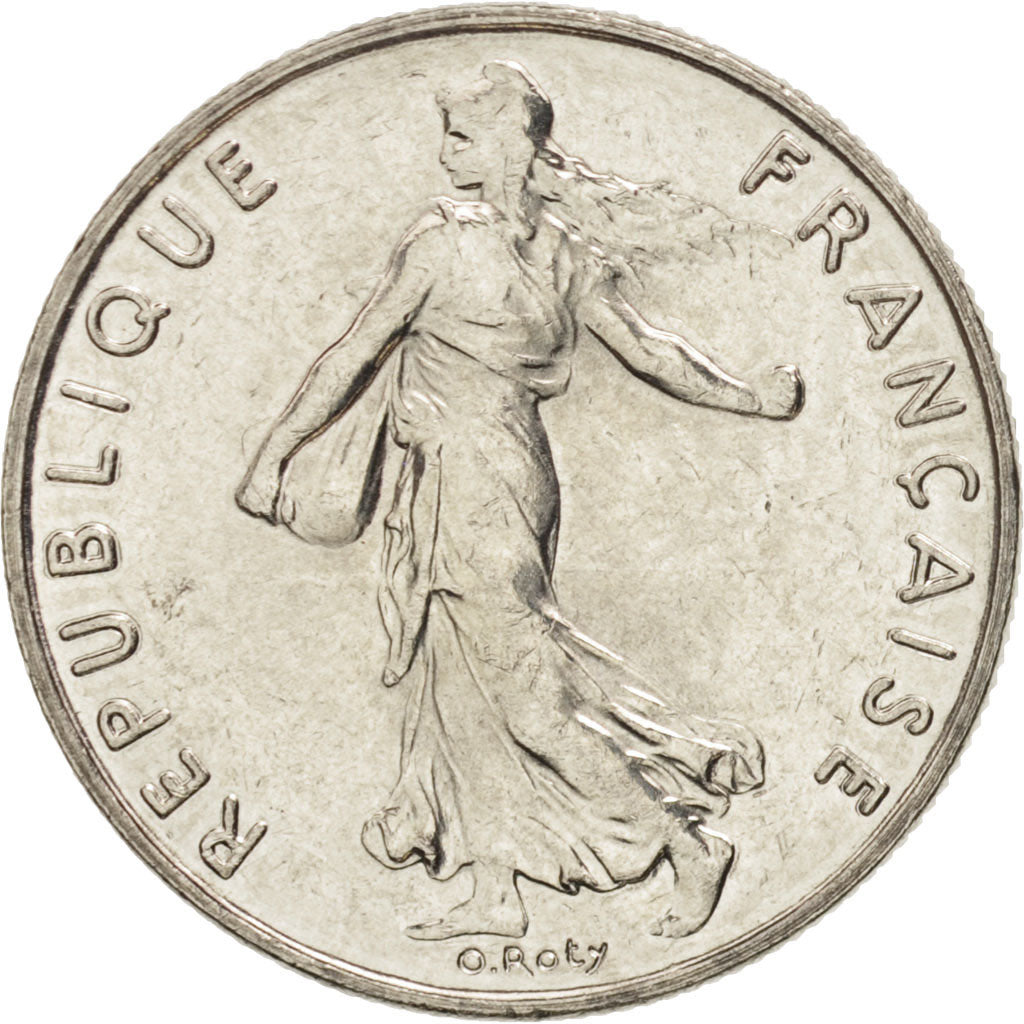 Coin, France, Semeuse, 1/2 Franc, 2000, Paris, MS(63), Nickel, KM:931.1