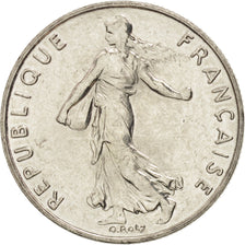 Coin, France, Semeuse, 1/2 Franc, 2000, Paris, MS(63), Nickel, KM:931.1