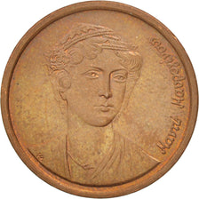 Coin, Greece, 2 Drachmes, 1988, Athens, AU(55-58), Copper, KM:151