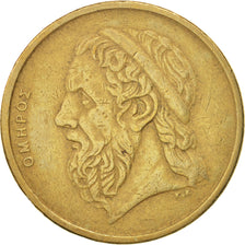 Coin, Greece, 50 Drachmes, 1990, EF(40-45), Aluminum-Bronze, KM:147