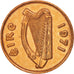 Moneta, REPUBLIKA IRLANDII, 2 Pence, 1971, AU(55-58), Bronze, KM:21